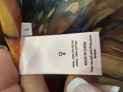 Selkie The Monarchy Blue Moon Puff Mini Dress Size L NWOT Original $325