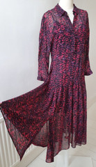 ***GORGOEUS***ALL SAINTS *ELEY PLUME* DRESS UK14, US10, EU42