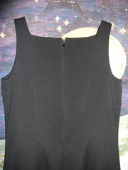 Vintage 80s Sigrid Olsen Collection Black Dress Size 2 Cocktail LBD Lined 90s