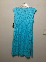 Women’s Dress NWT By RN Studio Ronni Nicole Sz 4 Lined With Lace Overlay