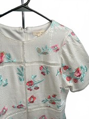 Just Me Stunning Lined Sequined Embroidered Dress NWOT Large