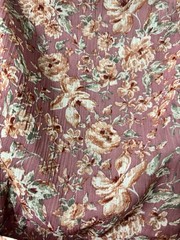 Forever 21 Pink Floral Mini Dress Square Neck Ruffle Strappy Zip Lined Size M