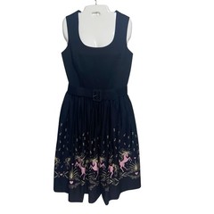 Pinup Couture Dress Large Aurora Dancing Horses Jenny Micheline Pitt Rockabilly