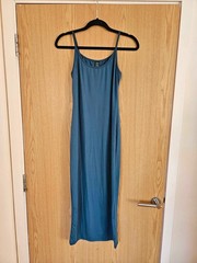 Shein bodycon teal cami dress