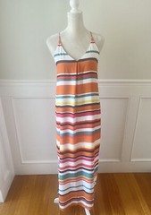 Lila Rose NWT Striped Maxi Dress 6