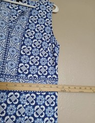 Talbots Dress Medium Effortless Jersey Maxi Peasant Bohemian Boho Beach Stretch