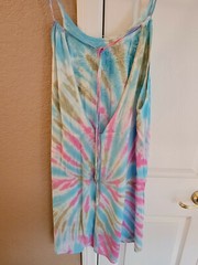 India Boutique Umbrella Style Short Dress /Cover Up Tie Back Free Size NWT SALE