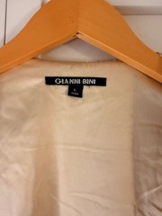 Gianni Bini Gold Sequin Wrap Dress