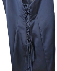 Alfred Angelo Formal Dress Polyester Nylon Lining Navy Blue