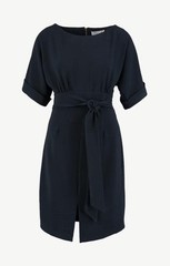 women closet dress navy elastane XS