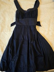 Trixxi Black Fit & Flare Scoop Neck Sleeveless Lined Knee Dress Juniors 5