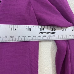Rebecca Taylor Dress Womens Size 6 Knee Length Tie Sash Purple Lined B5