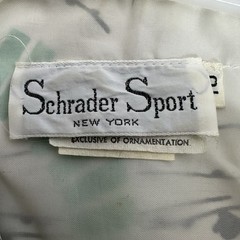 Vintage Schrader Sport New York Multicolor Lightweight Belted Midi Dress 10