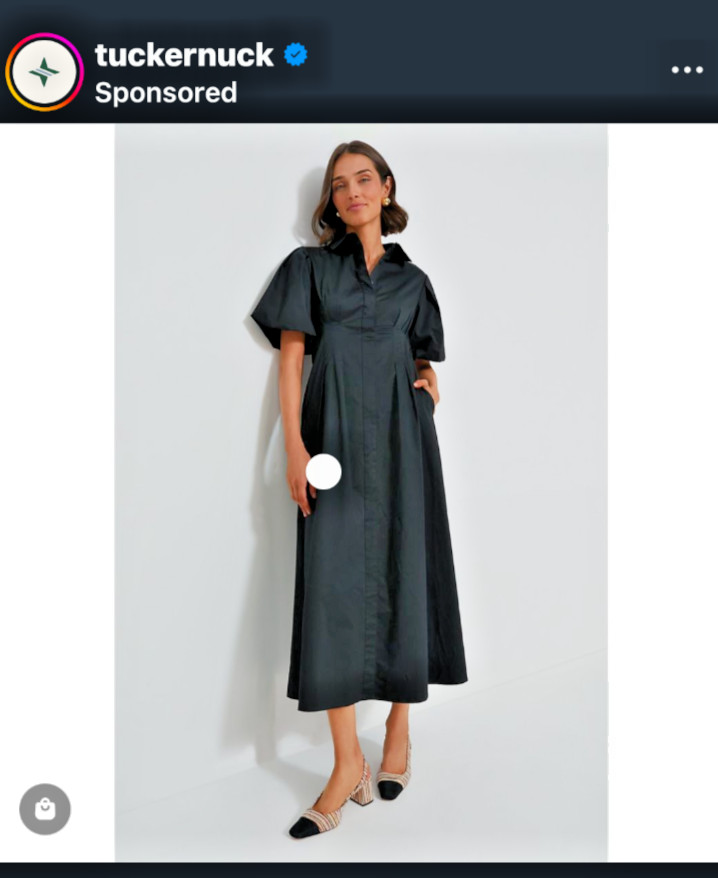 TUCKERNUCK DELANEY BLACK DRESS