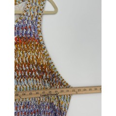 Daily Practice by Anthropologie Treasure Ruched Abstract Print Midi Dress 2X