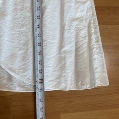 Vince White Wrap Sundress Size M Side Tie Belted Pockets Midi Sleeveless
