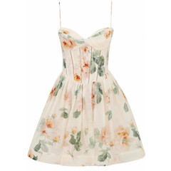 NWT Zimmermann Spring Summer Australia Niche Corset Style Cami Mini Dress