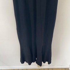 Escada Couture {size 38} Fringe Dress Black Trumpet Mermaid
