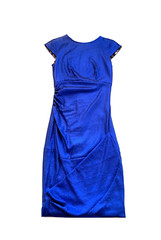 Twenty Cluny Blue Sequin Dress Size 4