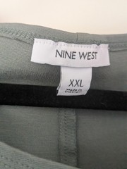 Nine West Women&rsquo;s Sage Colored Dress, Size XXL