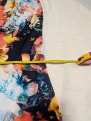 Worthington Floral Dress – Multicolor Abstract Print – Women’s Size Small