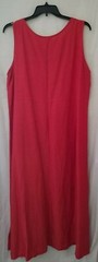 STEPHANIE THOMAS REDISH ORANGE SHEATH DRESS SIZE 18 #2601