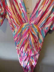 Size 12 Pink Vanilla love you always ruched dress brand new with tags