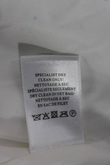 A.L.C. Women Strapless Mini Dress White Triacetate Zip Sleeveless Size 6