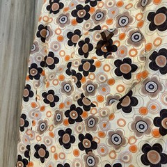 Retro 60&rsquo;s 70&rsquo;s Dress Gabriella 10W Mod Floral 2X GoGo Snap Up Flowers Hippie