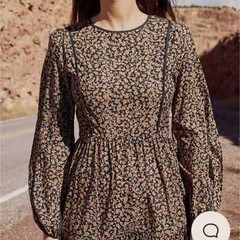 Christy Dawn Tallulah Dress in Night Calico Size Small Midi Dress Floral G2U