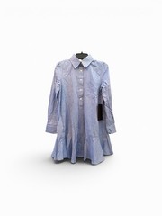 Tuckernuck Chambray Callahan Shirt Dress Linen Buttons Pockets Size XS