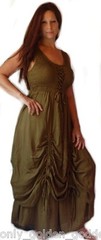 u pick color & size dress maxi 2 layers no sleeve smocked lacing stunning