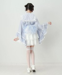 BULK BUY Heart Lace Ruffle Sailor Mini Yukata Jirai New
