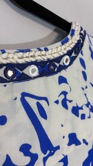 Soft Surroundings Crescendo Kaftan Maxi Resort Beach Party Vacation Money Chic