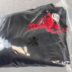 Vintage Circle T Western Dress Black Red Fringe Rhinestone Size 9/10 Country
