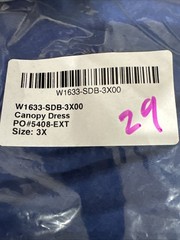 Betabrand Canopy Dress Blue 3X Cowl Neck Stretch Rushed Waistline Pockets