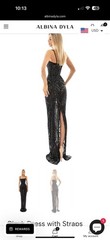 Albina Dyla Custom Made Dress Size 2 with Corset Top