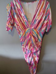 Size 12 Pink Vanilla love you always ruched dress brand new with tags