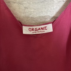 Organic by John Patrick Bias mini Slip dress Rose Pink size S
