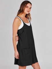 ANRABESS Women Athletic Dress Summer Tennis Workout Active Sports Mini Romper