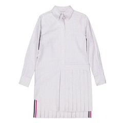 Thom Browne Oxford Stripe Oversized Shirtdress, Brand Size 40 (US Size 4)