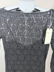 Abercrombie & Fitch black lace mini dress Women’s Size XSP