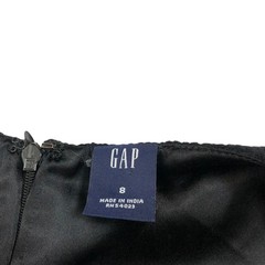 Gap Wool Blend Tweed Sheath Dress Velvet Bow Sleeveless Size 8 Business Career