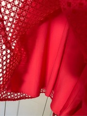Antonio Melani Coral Eyelet Fit-and-Flare Dress – Women&rsquo;s