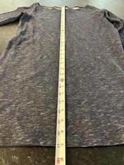 Gap Size 6 Petite Boatneck Straight Dress Spacedye Navy Blue