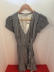 Abercrombie and Finch Black And White Mini Dress