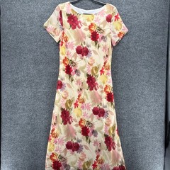 Jonathan Martin Dress Womens 12 Watercolor Floral Soft Girl Cottagecore Romantic