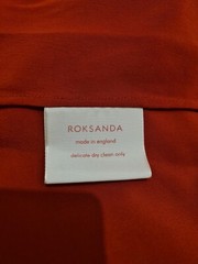 Roksanda Colourblock Sleeveless Midi Dress Size 14 Made In England RRP £1595