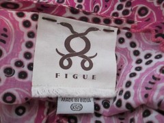 FIGUE 🌸 XS / SMALL==LIGHT WEIGHT / PINK PAISLEY PRINT / SHIFT DRESS