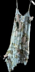 Brand New With Tags! Wild Fable Tiered Maxi Dress Green, Tan, Cream Size Medium